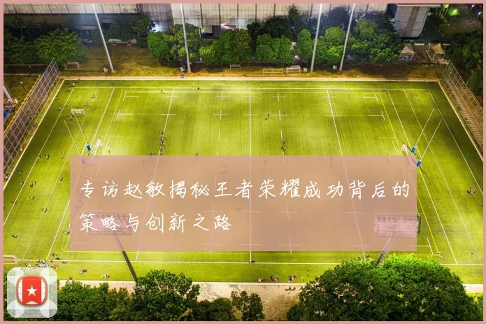 专访赵敏揭秘王者荣耀成功背后的策略与创新之路