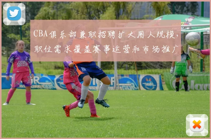 CBA俱乐部兼职招聘扩大用人规模,职位需求覆盖赛事运营和市场推广